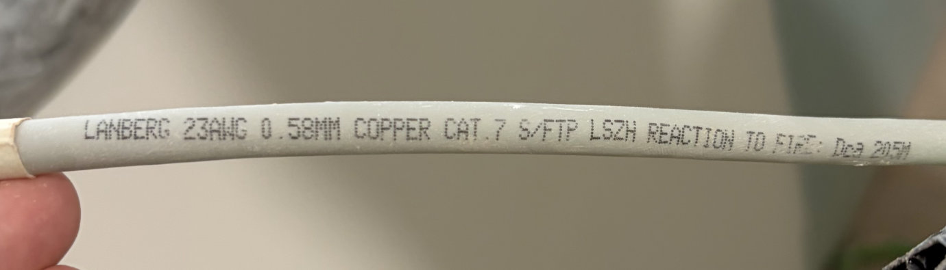 Cable Cat7 JEV Systems